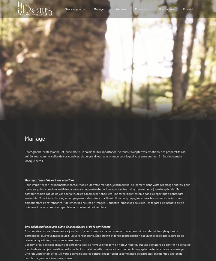 capture ecran 3 site henri derus