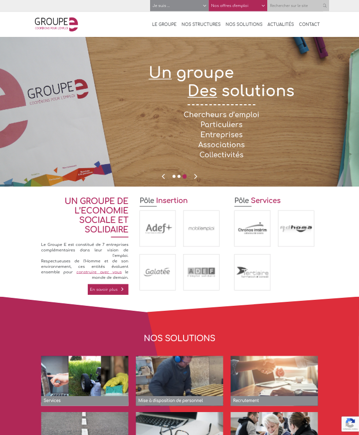 capture ecran 3 site groupe e