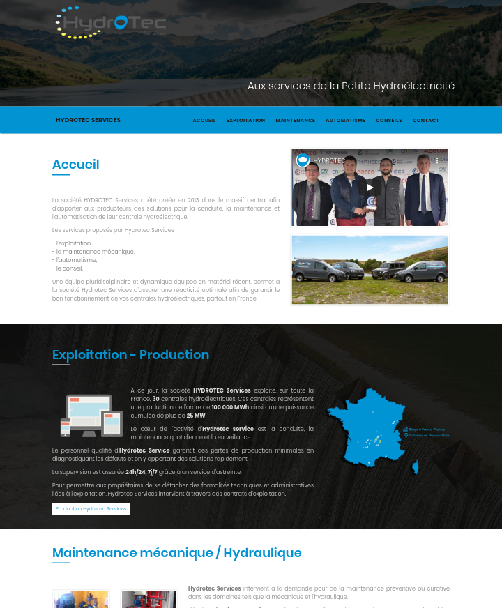 capture ecran 2 hydrotech